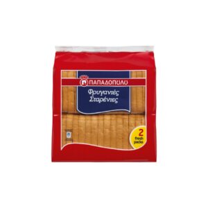 ΠΑΠΑΔΟΠΟΥΛΟΥ Σταρένιες Φρυγανιές 255γρ.